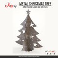 Metal Christmas tree DXF and SVG CNC plasma and laser cutting file cover