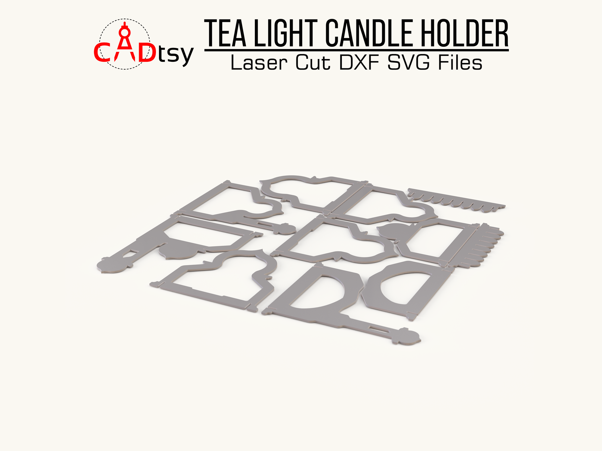 Mosque-shaped tea light candle holder made from laser-cut layers, with a glowing tea light inside. Islamic Ramadan gift decor. Design available as SVG and DXF files for laser cutting machines like Glowforge and Cricut