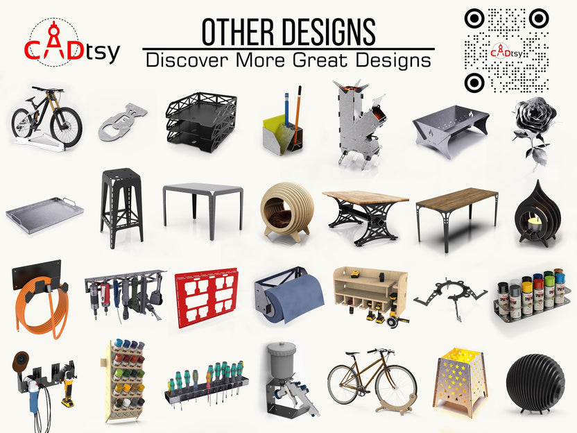 CADtsy other CNC design collection graphic