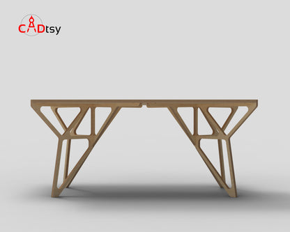 Wooden / Plywood Table Lenght 1500, Width 700, Height 750